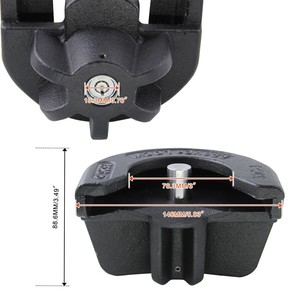 Verrou de remorque Proven Lock S175, 2-5/16 pouces, acier, pour coupleurs - Product Image 2