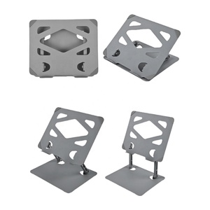 Support d'ordinateur <span class=keywords><strong>portable</strong></span> ergonomique pliable vertical réglable en hauteur, écologique et multi-angles - Product Image 3