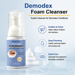 Nettoyant Moussant OEM/ODM Anti-Mites et Anti-Imperfections pour Peaux Sèches, Contrôle du Sébum, Nettoyage en Profondeur, Réduction des Pores, Hydratant et Éclaircissant (pour le soin du visage) - Product Image 3