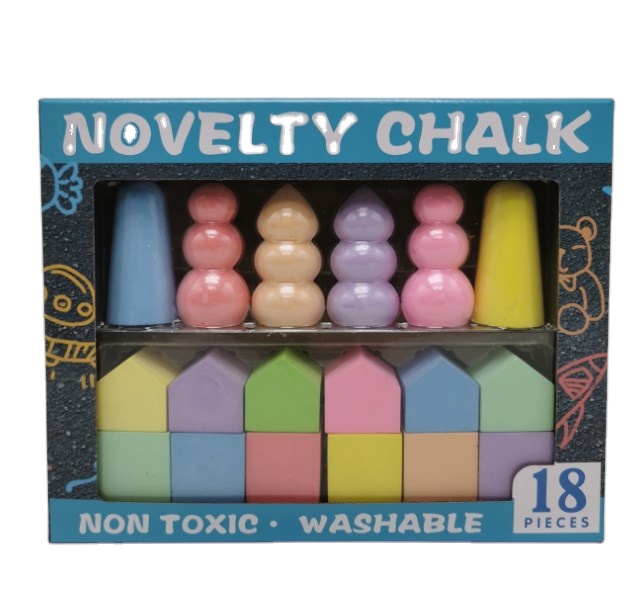 Мел Jumbo, нетоксичный моющийся Художественный набор, мел для тротуара