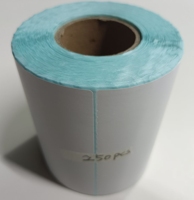 Personnalisé 100*150MM adhésif thermofusible triple preuve papier thermique étanche résistant aux UV logistique médicament rouleau étiquette autocollants