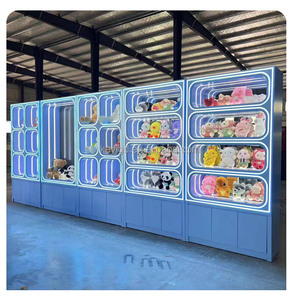 Bán lẻ Claw cửa hàng Quà Tặng hiển thị đồ đạc tùy chỉnh đồ chơi búp bê cửa hàng Boutique đồ nội thất LED chiếu sáng hành động hình cửa hàng hiển thị tủ - Product Image 5