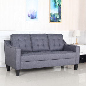 <span class=keywords><strong>Canapé</strong></span> modulable en tissu de lin 1 2 <span class=keywords><strong>3</strong></span> <span class=keywords><strong>places</strong></span> de style moderne, <span class=keywords><strong>confortable</strong></span> pour appartement, bureau, salon avec coin - Product Image 2