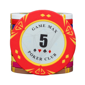 ชิปโป๊กเกอร์ดินเผาโทเค็นจากโรงงานสั่งซื้อขั้นต่ำ500ชิ้น - Product Image 1