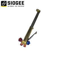 Kit de chalumeau de soudage/coupage au propane, au butane et à l'acétylène en cuivre de qualité supérieure avec régulateurs et embouts