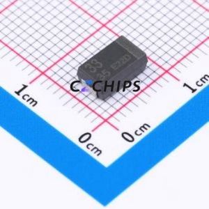 Condensateur solide MPD330M1VD28040R SMD, 7,3x4,3 mm (Capacité : 33 µF) (Précision : 20 % Tension nominale : 35 V) - Product Image 1