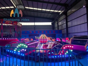 Manège Musical Thème Parc d'Attractions, Équipement Commercial de Divertissement Familial pour Fêtes Foraines et Salles de Fête, pour Utilisation Extérieure - Product Image 6