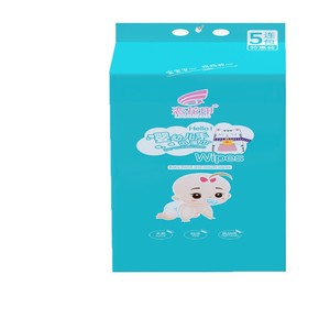 Toallitas para manos y boca para bebés Lianhuayin, paquete de 5, oferta especial, naturales, puras, de alta calidad para bebés y niños pequeños - Product Image 1