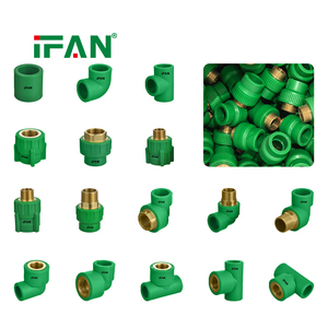 IFAN Fábrica Profesional, Conector <span class=keywords><strong>de</strong></span> Codo <span class=keywords><strong>de</strong></span> Moldeo por Inyección <span class=keywords><strong>de</strong></span> 20-63 mm, Acoplamiento <span class=keywords><strong>de</strong></span> Encaje, Todos los Tipos <span class=keywords><strong>de</strong></span> Accesorios para Tuberías PPR - Product Image 1