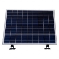 Système d'installation de support photovoltaïque en métal solaire réglable en aluminium pour toit et abri de voiture