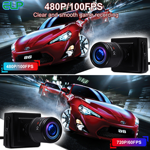 Mini caméra Web USB Full HD 2MP, caméra vidéo UVC 60fps 720P, objectif varifocal 2,8-12 mm, <span class=keywords><strong>zoom</strong></span> manuel pour machine industrielle - Product Image 3