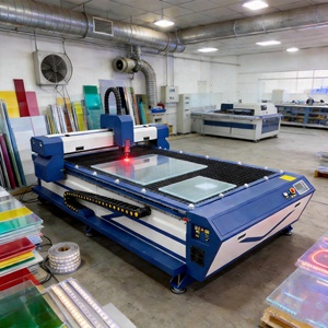 Cortadora Láser 1325 de 1300x2500mm, Máquina de Grabado Láser CNC CO2 para Letras Acrílicas, Letreros de Madera, Producción de Publicidad, 300w 500W - Product Image 1