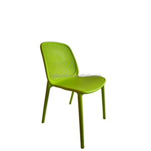 Silla de plástico duradera y cómoda de salida de fábrica con uso de diferentes colores en silla de jardín de comedor SILLA DE exterior - Product Image 1
