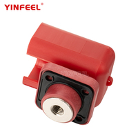 Poêle électromagnétique boîtier de batterie au lithium borne de connexion cc 200A M4 3000W nouveau moteur d'énergie colonne de connexion à plaque traversante