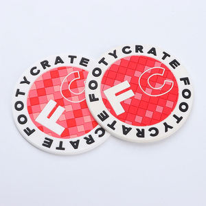 Bán buôn biểu tượng tùy chỉnh mềm <span class=keywords><strong>Silicone</strong></span> PVC cao su xe cup Coaster cho quà tặng khuyến mãi - Product Image 5