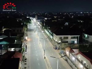 ไฟ LED พลังงานแสงอาทิตย์พร้อมรีโมทควบคุม100W 90W 80W 60W ใช้กลางแจ้งประหยัดพลังงานเชิงพาณิชย์ - Product Image 4