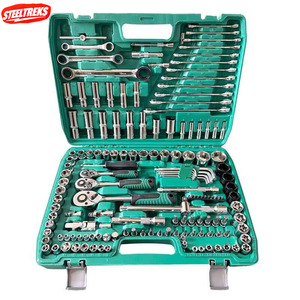 Set di Attrezzi <span class=keywords><strong>da</strong></span> 151 Pezzi, Kit <span class=keywords><strong>Meccanico</strong></span> con Chiavi a Cricchetto, Chiavi Esagonali, Punte per Cacciavite, in Acciaio Inox, con Valigetta Rigida per Auto - Product Image 5