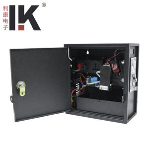 Pusher hoạt động hẹn giờ hộp điều khiển đa Đồng Xu chấp nhận Tiếng Anh ABS/PVC chất liệu USB kết nối cho máy giặt bán hàng tự động - Product Image 2