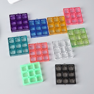 พวงกุญแจของเล่นกดปุ่มใส 9 ปุ่ม DIY สำหรับทดสอบสวิตช์เปล่า ปรับแต่งสีได้ - Product Image 1
