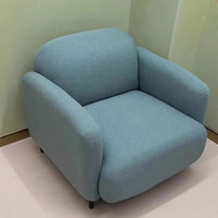 Canapés-lits européens pour petits appartements, salons, chambres, hôtels, en bois et métal, avec rangement pour magasins de vêtements et instituts de beauté