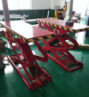 Ascenseur hydraulique de voiture de ciseaux de montage au sol de prix usine