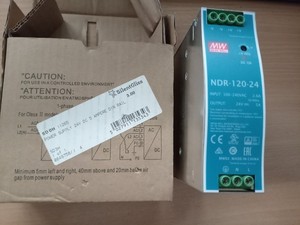 Fuente de Alimentación 1/<span class=keywords><strong>silent</strong></span> <span class=keywords><strong>Gliss</strong></span> Ndr-120-24, 24v, Nueva, Original, para Sistemas de Control Programable PLC de Automatización Industrial - Product Image 1