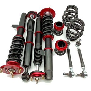 Amortiguadores de Suspensión de Alto Rendimiento con Resorte Helicoidal de Acero Rojo para E46 Trasero-Izquierdo 1999-2006, Garantía de 12 Meses - Product Image 1