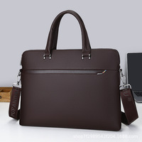 Sacoche pour ordinateur portable 14 pouces en PVC pour homme, sac de voyage d'affaires, sac fourre-tout pour trajets quotidiens, vente en gros d'usine
