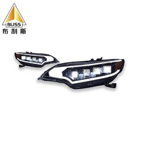 Pièces de course, éclairage ambiant LED TQD65, ensemble de phares modifiés pour voiture, phare LED super lumineux pour Honda Jazz GK5 2014-2020