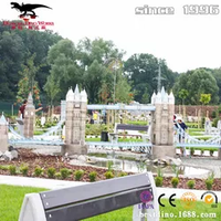 Parc à thème Sculpture murale animatronique réaliste