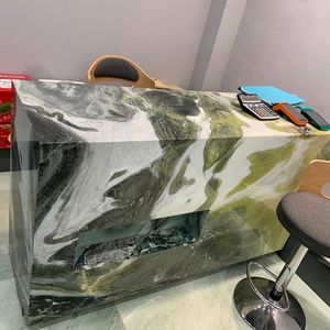 Morden phong cách màu xanh lá cây phiến đá cẩm thạch Wizard của oz đánh bóng cho nội thất phòng ăn phòng tắm nhà bếp biệt thự ốp tường - Product Image 3