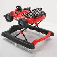 OEM 4 en 1 chaise d'apprentissage du saut trotteur pour bébé chaise de pratique assise assistant de marche chaise de marche trotteur pour bébé forme d'avion