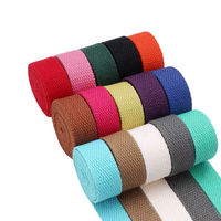Ruban tissé en PP écologique de 25 mm de haute qualité pour la maison, personnalisé, pour ruban gros-grain et bande de finition plus douce