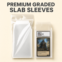 100 pochettes de protection archivistiques transparentes refermables pour cartes gradées PSA, pour la protection des cartes gradées, en vrac