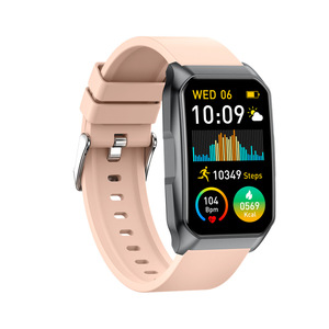 Reloj Inteligente Multifunción con Correa de Silicona, Esfera Rectangular TFT, Superficie Curva de Aleación de Aluminio, Monitoreo de Salud, Sueño y Respuesta a Llamadas - Product Image 1