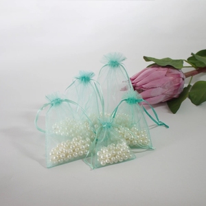 LUOYI LUOYI-568 Sacs en organza à cordon de serrage en maille, personnalisables avec logo et taille, pour rangement de bijoux, cadeaux de mariage, résistants à la chaleur - Product Image 2