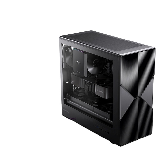 Brand New Golden Field Qingyao Lite Desktop PC Case Back-Cable Management Fully Transparent Sides 360 Water Cooling Gaming ATX