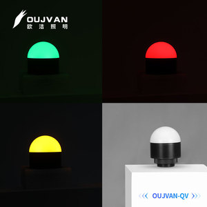 Bán Sỉ Đèn Led Chỉ Báo Trạng Thái RYG Mini Đường Kính 12V 24V 30Mm Đèn Tháp Cảnh Báo Tín Hiệu - Product Image 3