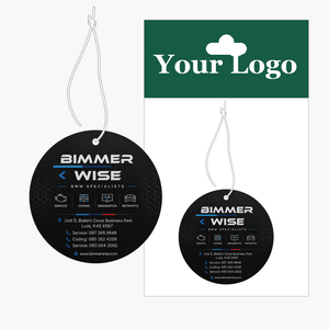 Ambientador <span class=keywords><strong>de</strong></span> Papel Colgante Personalizado para Automóviles, Regalos para Financiamientos y Seguros <span class=keywords><strong>de</strong></span> Automóviles - Product Image 3