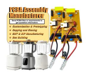 Servicio de Fabricación de PCBA para Exprimidores Inteligentes, Control de PCB Silencioso y de Bajo Ruido, ODM para Electrodomésticos de Extracción Silenciosa para Cocinas Modernas - Product Image 1