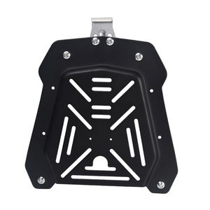 55L moto top case aluminium coffre queue boîte avec serrure de sécurité pour magasin casque grand bagage étanche moto top box - Product Image 5