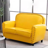 Canapé 3 places de luxe américain Vintage Black Chesterfield en cuir véritable Canapé tufté Design pour hôtel Lobby Bar Apartment Living