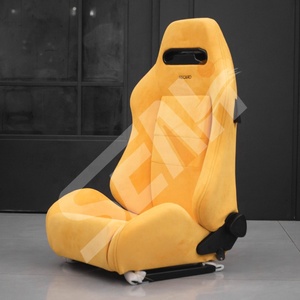 WZSEAHI желтое Спортивное гоночное сиденье универсальное регулируемое автомобильное гоночное сиденье с ползунком - Product Image 4