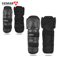 VEMAR Rodilleras y coderas para montar en motocicleta Motocross Ciclismo Rodilleras Motobike Accesorios 4 piezas Equipo de protección Deportes al aire libre