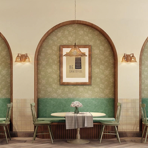 Meuble <span class=keywords><strong>de</strong></span> présentation en bois avec couvercle en verre, style rétro cottage, pour magasin <span class=keywords><strong>de</strong></span> café, conception intérieure personnalisée, solution unique en usine - Product Image 6