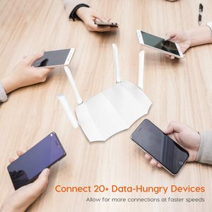 <span class=keywords><strong>Tenda</strong></span> เราเตอร์อินเทอร์เน็ตอัจฉริยะเราเตอร์ WiFi แบบสองย่าน AC1200 <span class=keywords><strong>AC5</strong></span>สีขาว - Product Image 3