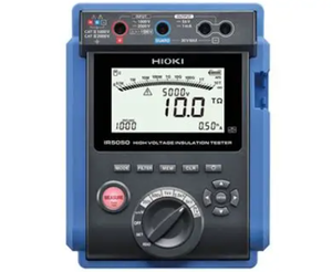 เครื่องทดสอบฉนวนไฟฟ้าแรงสูง Hioki IR5050 5kV, 10T, IV 1000V, PI/DAR/DD, หน่วยความจำข้อมูลสำหรับการทดสอบหม้อแปลงและสายเคเบิล - Product Image 4