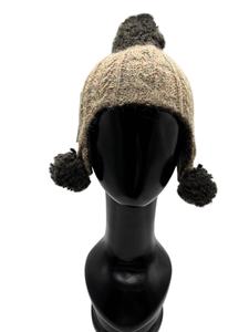 Bonnet d'hiver pour femme LANDBAS avec motif en tricot torsadé, style décontracté, design doux et sucré pour cadeau de Noël - Product Image 6