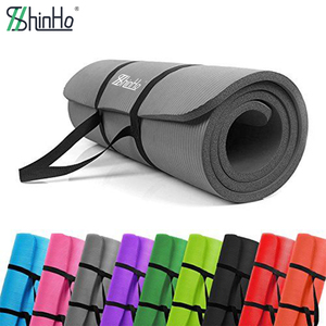 Tapete de Yoga Antideslizante de NBR para Entrenamiento, Ejercicio, Fitness, para Interiores y Hogar, con Logotipo Personalizado, OEM, ODM, Material 100% Fresco, Venta Directa de Shinho - Product Image 6