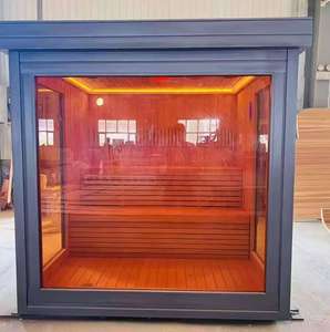 Đa Chức Năng Tắm Hơi Trailer Ngoài Trời Sử Dụng Nhà Thông Minh Phòng Tắm Hơi Cho 2 3 4 Người Sử Dụng Phòng Xông Hơi Khô Xách Tay Phòng Tắm Hơi - Product Image 6